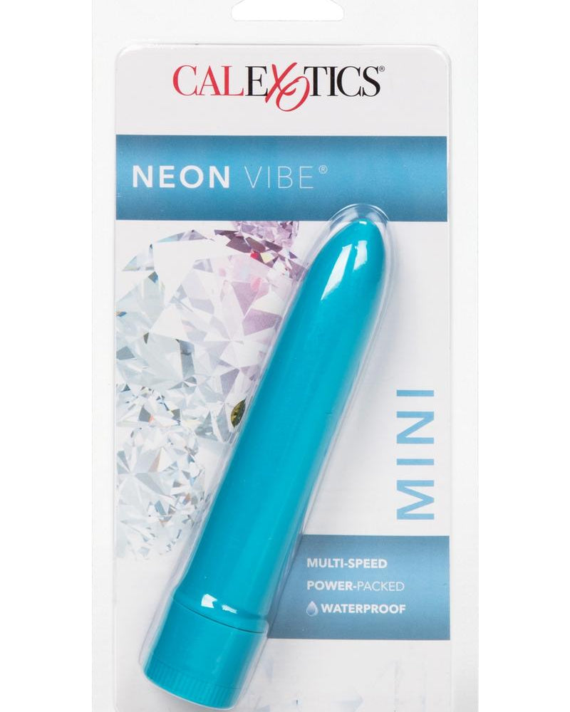 Mini vibrador neón Ms Blue 4 1/2