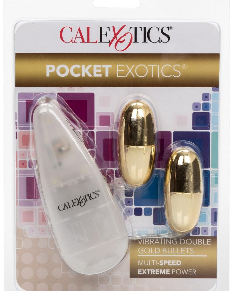 Pocket Exotic Double Gold Bullet