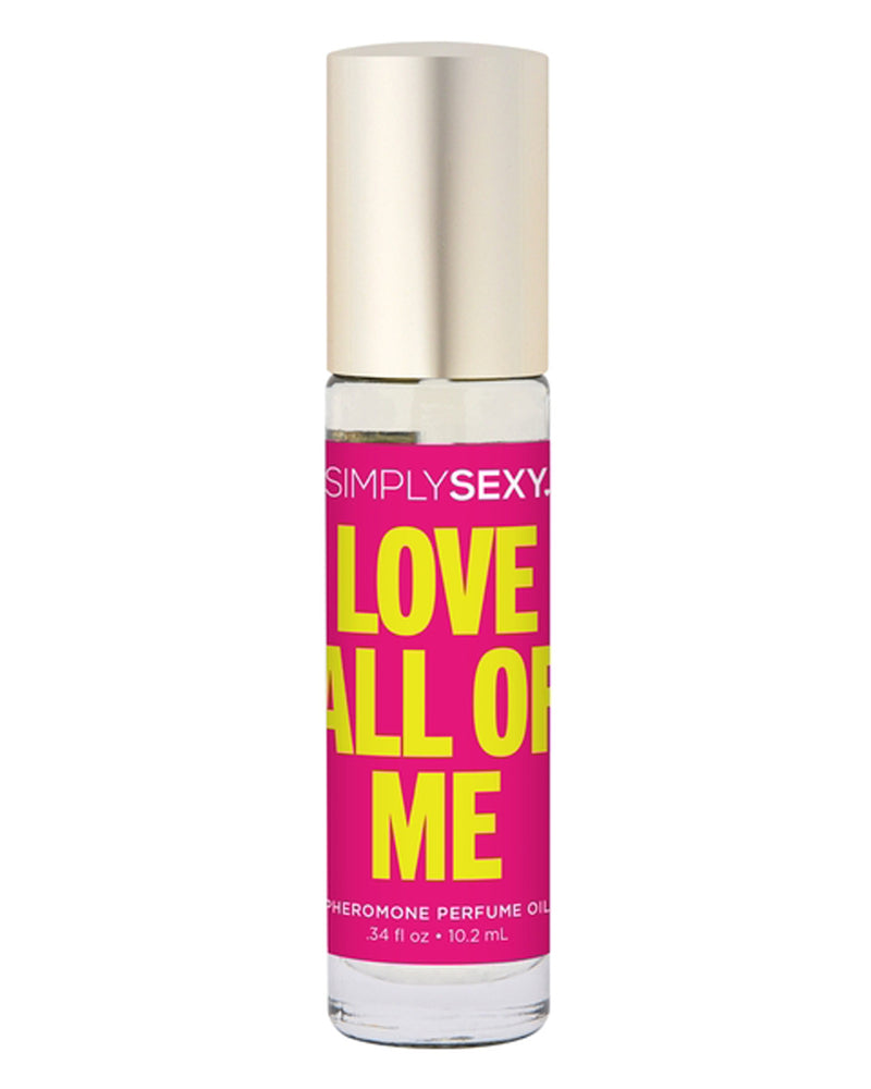 Simply Sexy Pheromone Perfume Oil Love All of Me Roll on .34 Oz