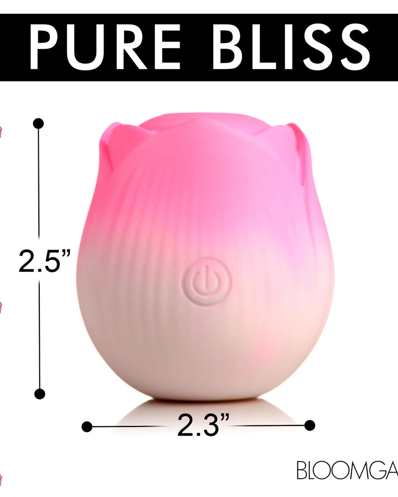 "Pulsing Petals Throbbing Rose Stimulator - Pink INM-AH387-PNK"