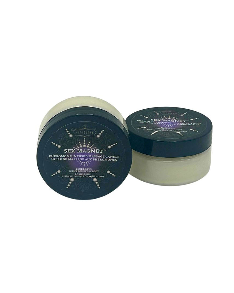 "Sex Magnet Blue Lotus Pheromone Massage Candle KS12068"