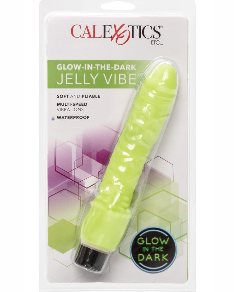 Pene vibrador Jelly Penis 7 verde
