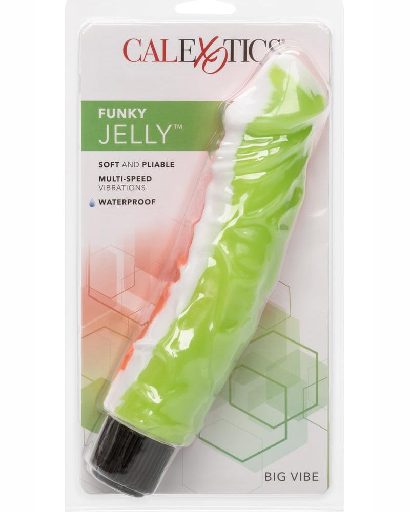 Vibrador Funky Jelly Vibe 8 naranja