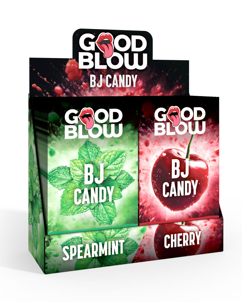 "Bj Candy Pop Display Spearmint/cherry 24 Pcs GB-AH594"