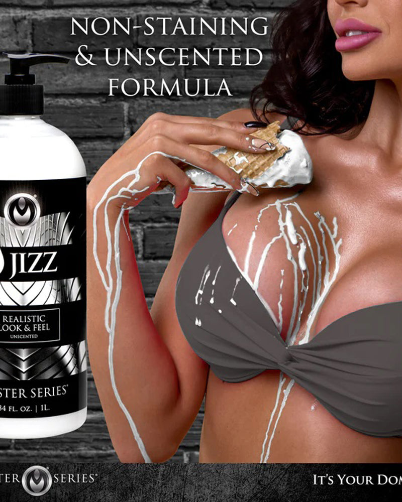 Jizz Unscented Water-Based Lube - 34oz