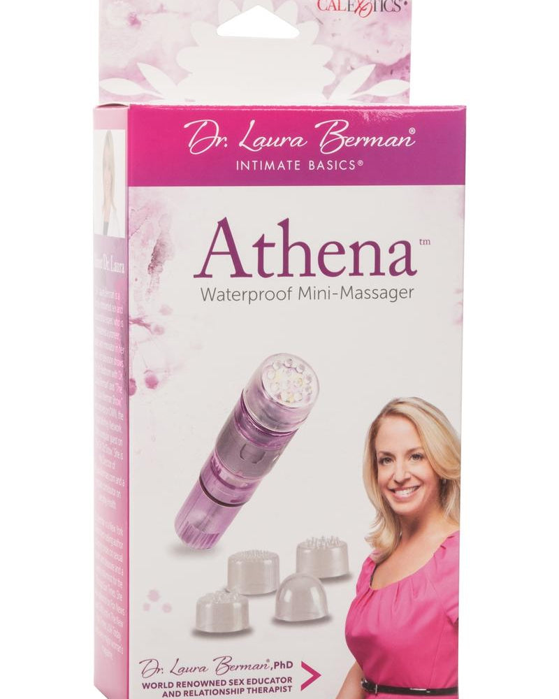 Dr Laura Berman Intimate Basics Athena Waterproof Mini Massager Pink Boxed