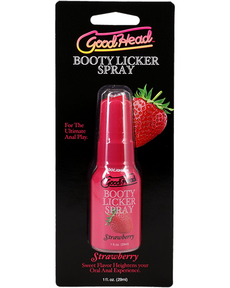 Goodhead Booty Licker Spray Strawberry 1 Fl