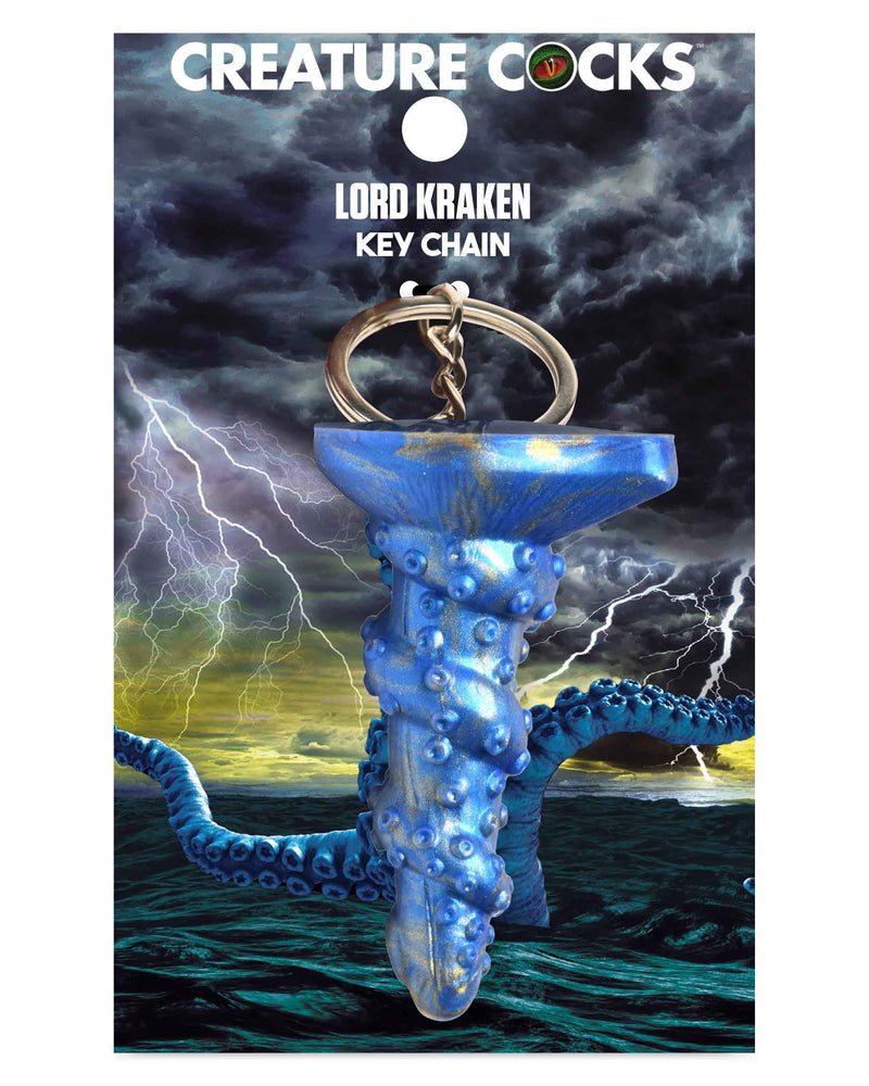 "Lord Kraken Keychain - Blue CC-AH425"