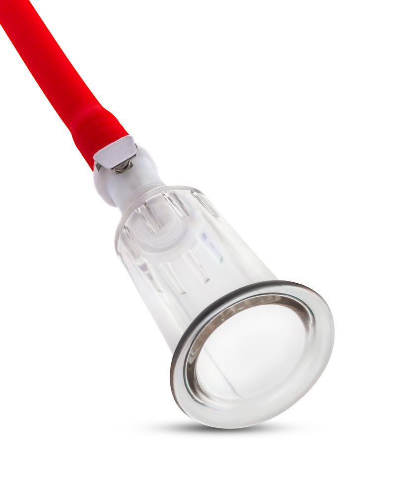 Temptasia  Clit Cylinder - 1.2 Inch Diameter - Clear