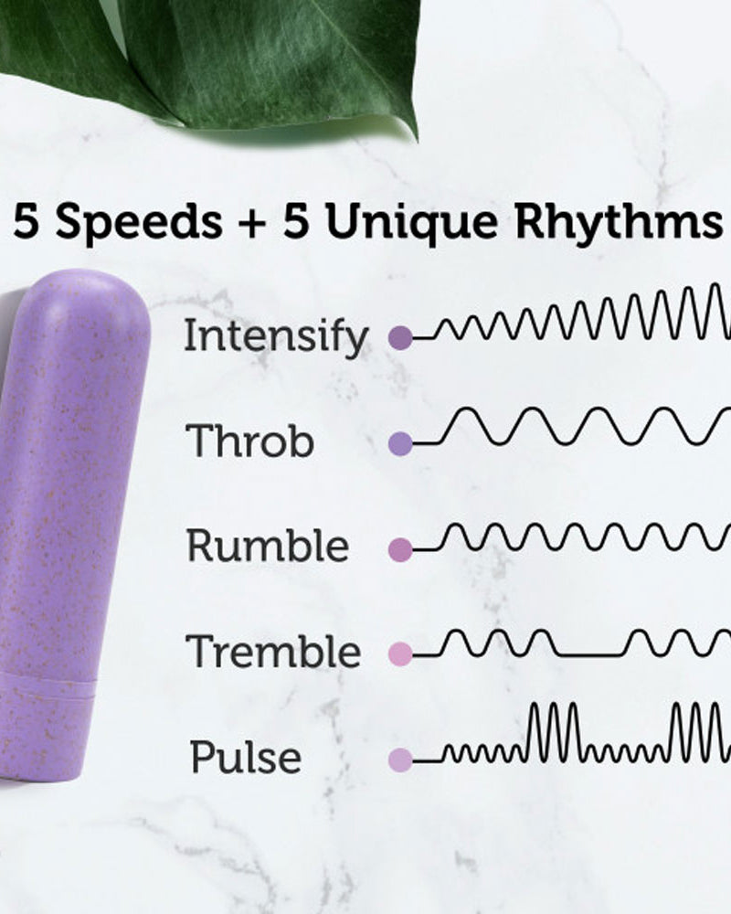 "Gaia - Eco Rechargeable Bullet - Lilac BL-83901"