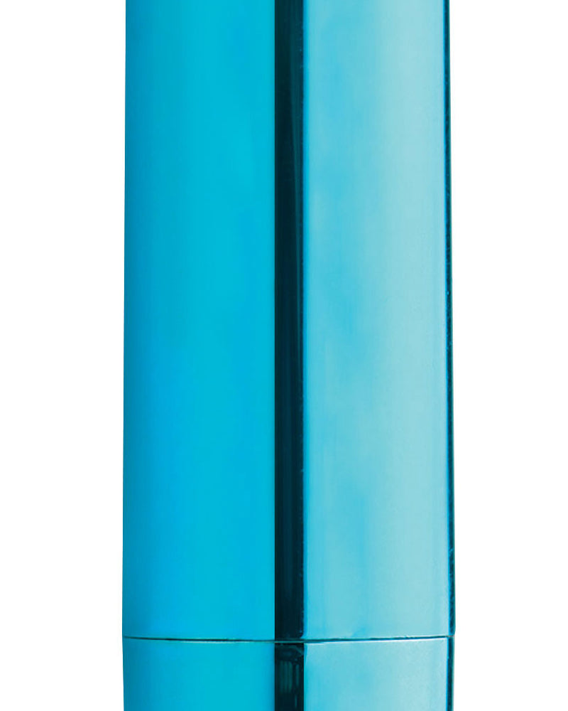10x Rechargeable Vibrating Metallic Bullet - Blue