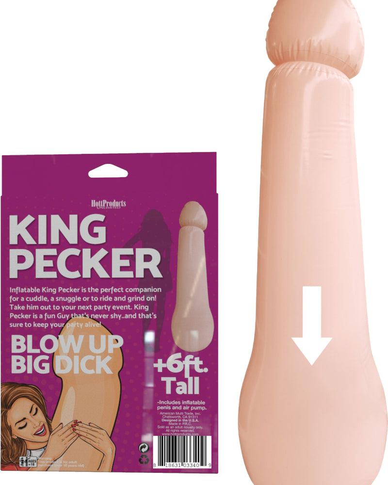 King Pecker- 6 Foot Giant Inflatable Penis