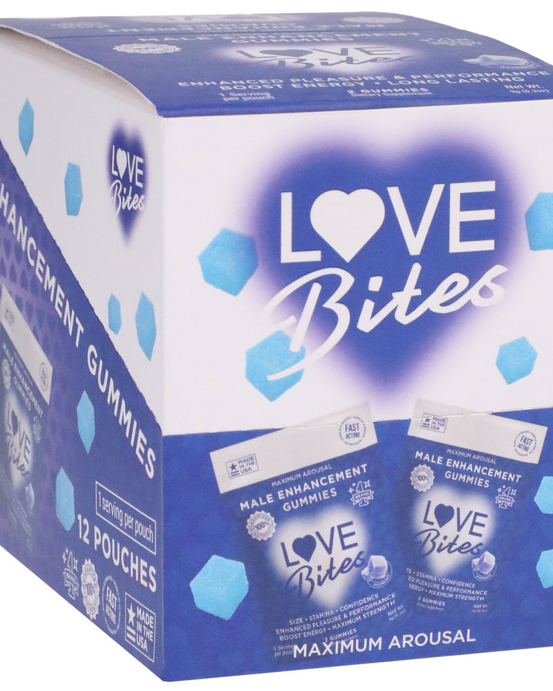 "Love Bites - Male Enhancement Gummies - 12 Pack DJ4550-26-BX"