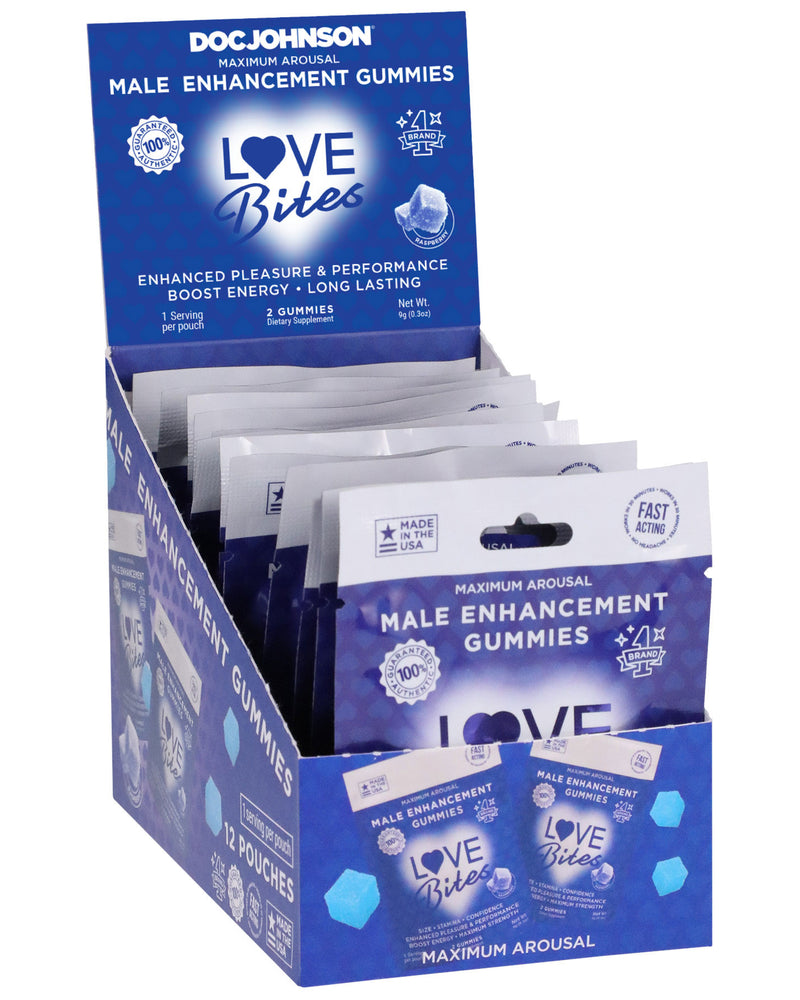 Love Bites - Male Enhancement Gummies - 12 Pack