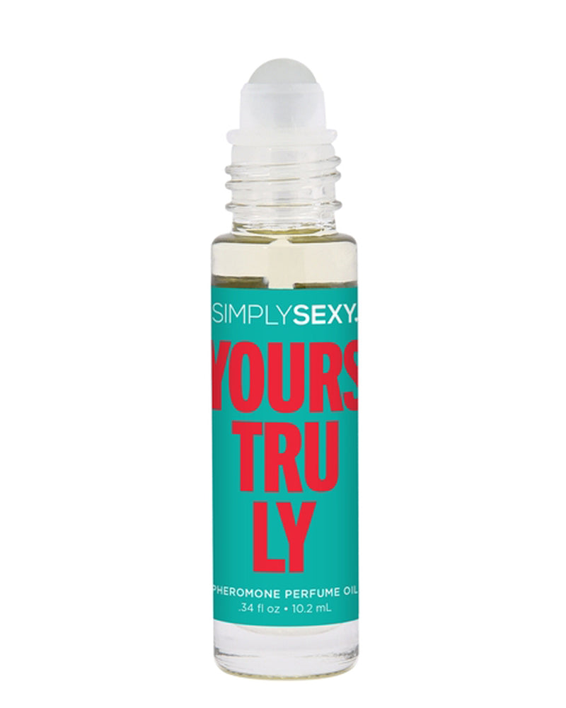 "Simply Sexy Pheromone Perfume Oil Yours Truly Roll on .34 Oz SSY4001-10"