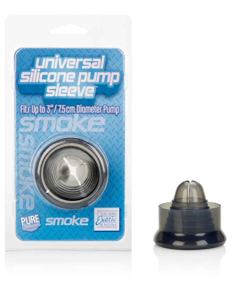 "Universal Silicone Pump Sleeve - Smoke SE1048032"