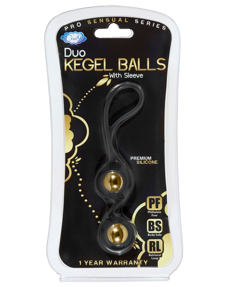 Duo Kegel Balls Black
