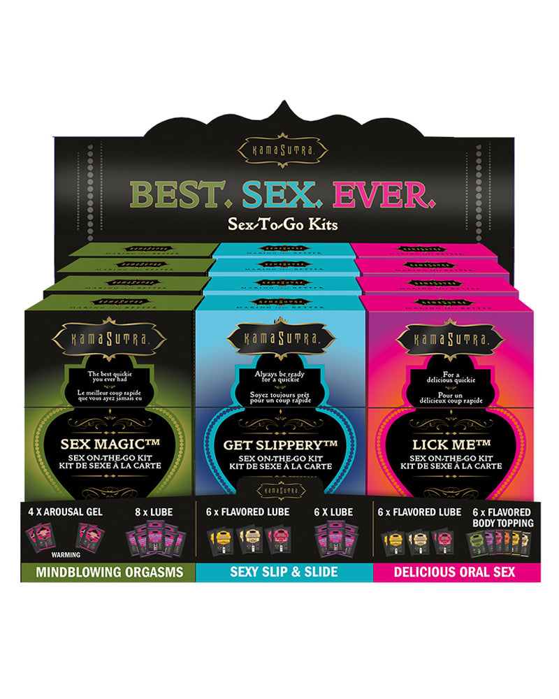 "Sex-to-Go Packet Set Prepack KS12050"