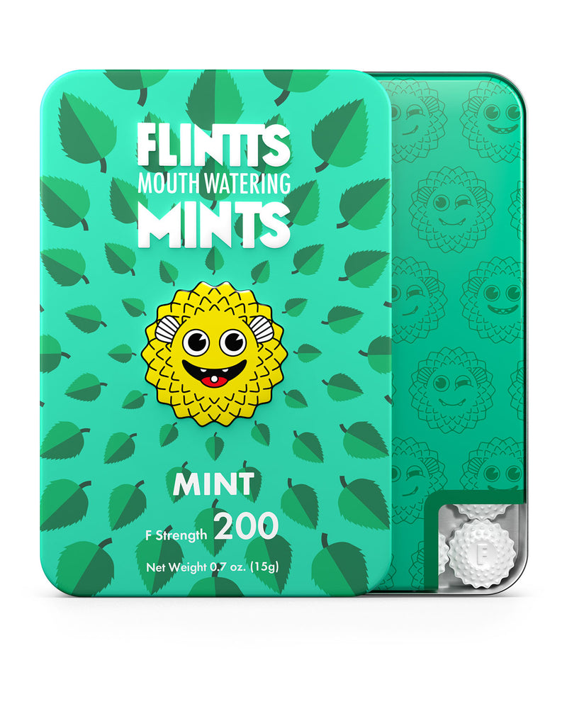 "Flintts Mouth Watering Mints Mint - F-Strength 200 FM-MINT"