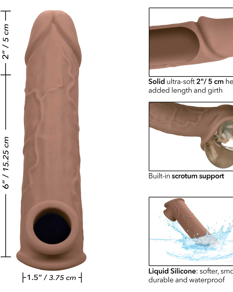 "Performance Maxx Life-Like Extension 8 Inch - Brown SE1633203"