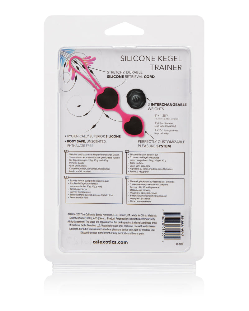 Silicone Kegel Trainer - Black