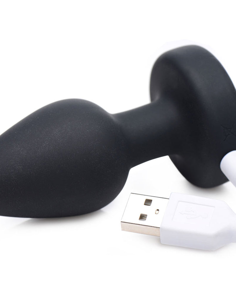 7x Light Up Rechargeable Anal Plug - Small