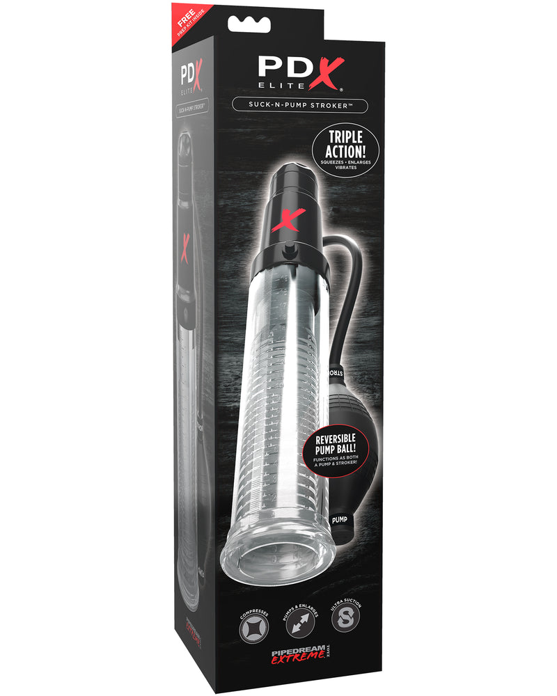 Pdx Elite Suck-N-Pump Stroker