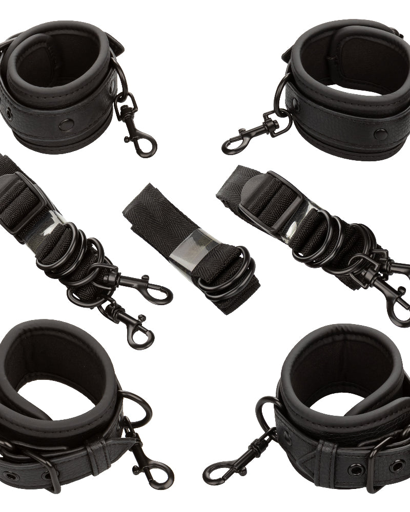 Nocturnal Collection Bed Restraints - Black