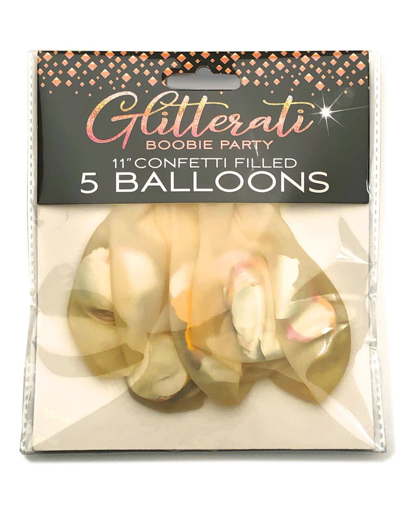 "Glitterati Boobie Confetti Balloons LG-CP1073"