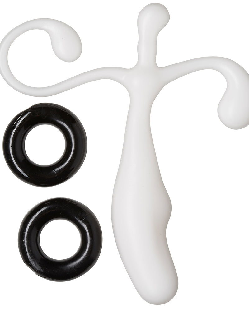 "Prostate Stimulator Kit White W/c Rings WTC85226"