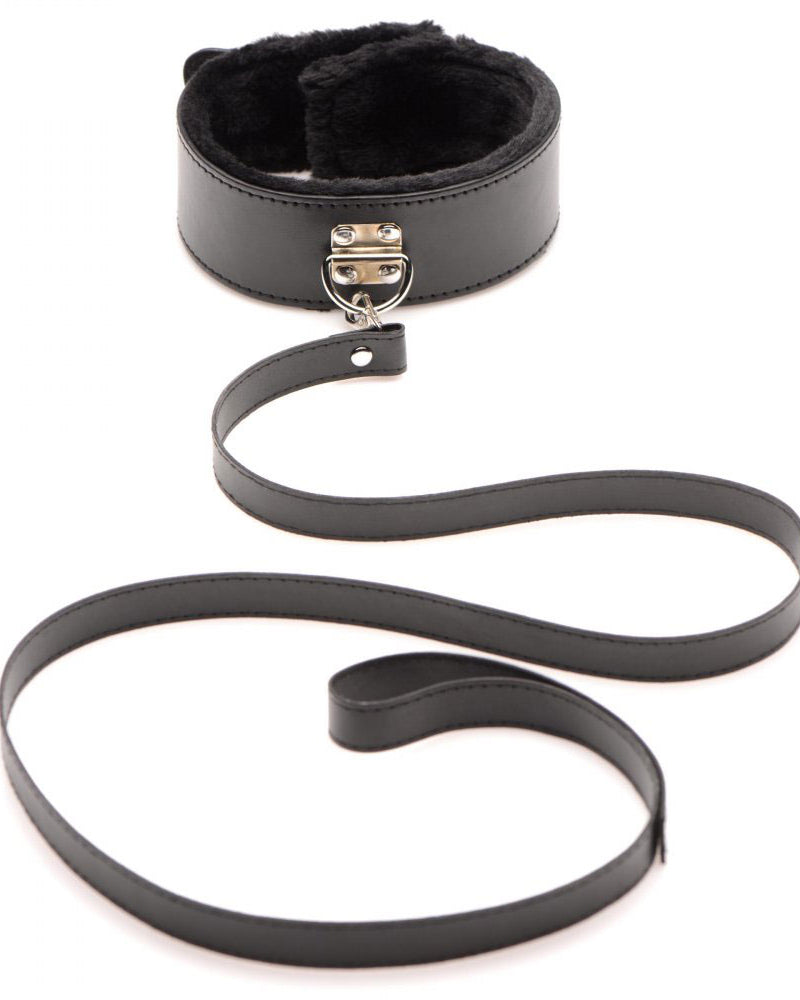 "Hook Up 10 Piece Plush Bondage Set - Black MS-AG989-BLK"