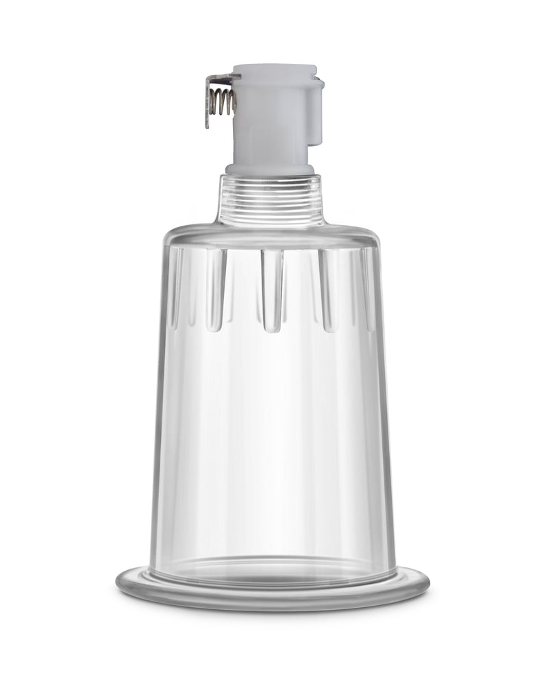 "Temptasia  Clit Cylinder - 1.2 Inch Diameter - Clear BL-09991"