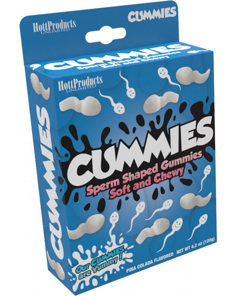 Sperm Shape Gummies Pina Colada Flavored 4.2oz