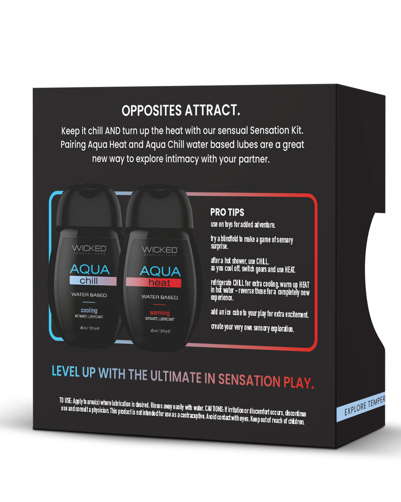 Sensation Kit Cooling and Warming Intimate Lubricants 1.5 Fl Oz