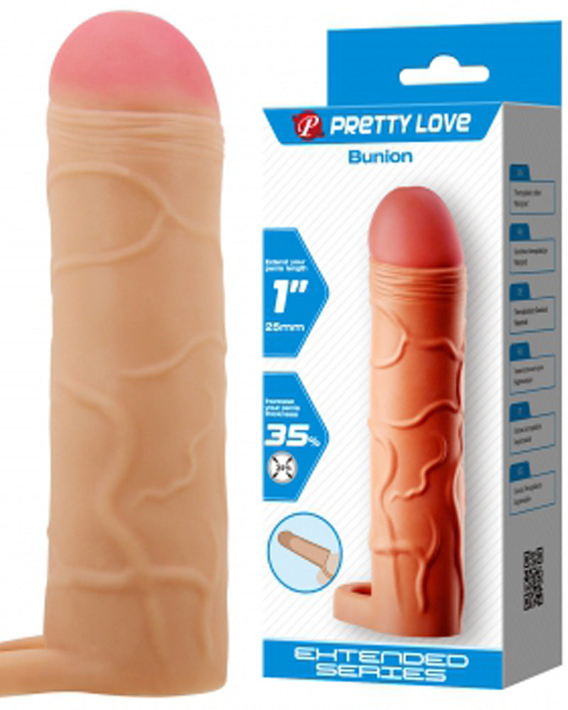 Bunion Extended Penis Sleeve - Light