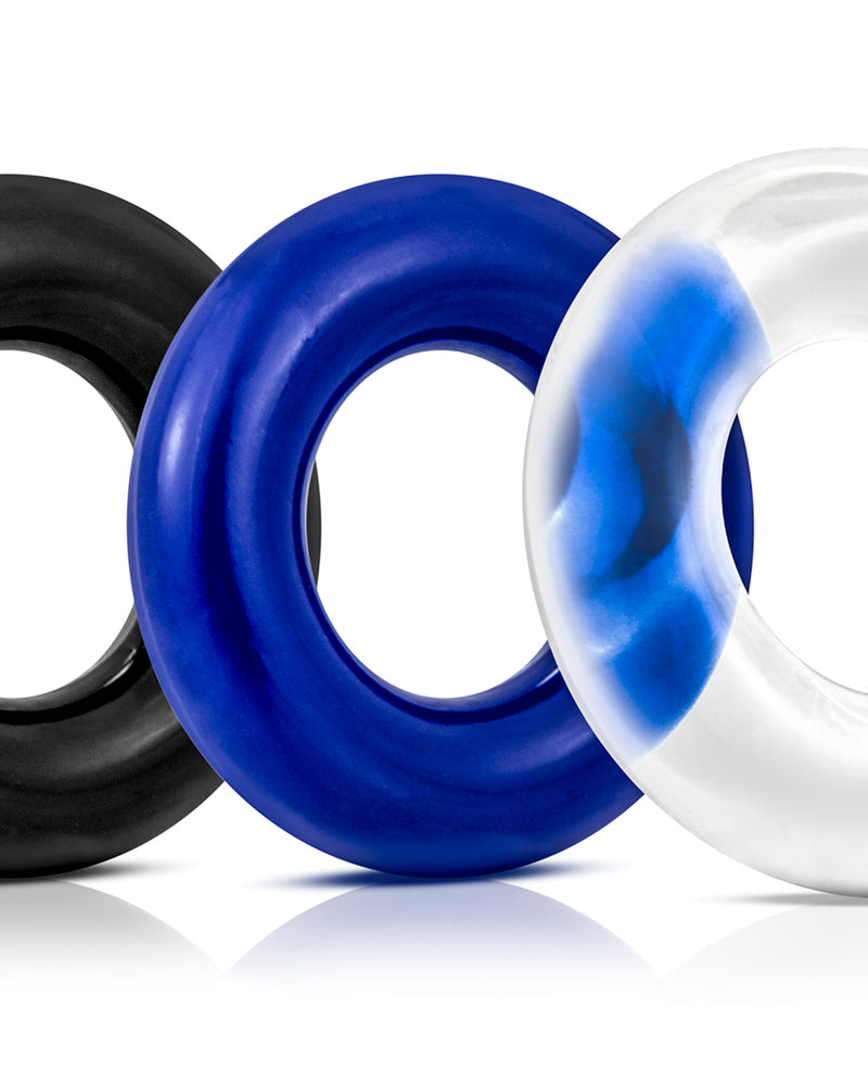 "Donut Rings - Assorted Colors - 50 Pieces Display BL-BC008"