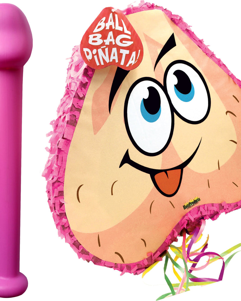 "Bachelorette Pecker Bat & Balls Pinata HTP3140"