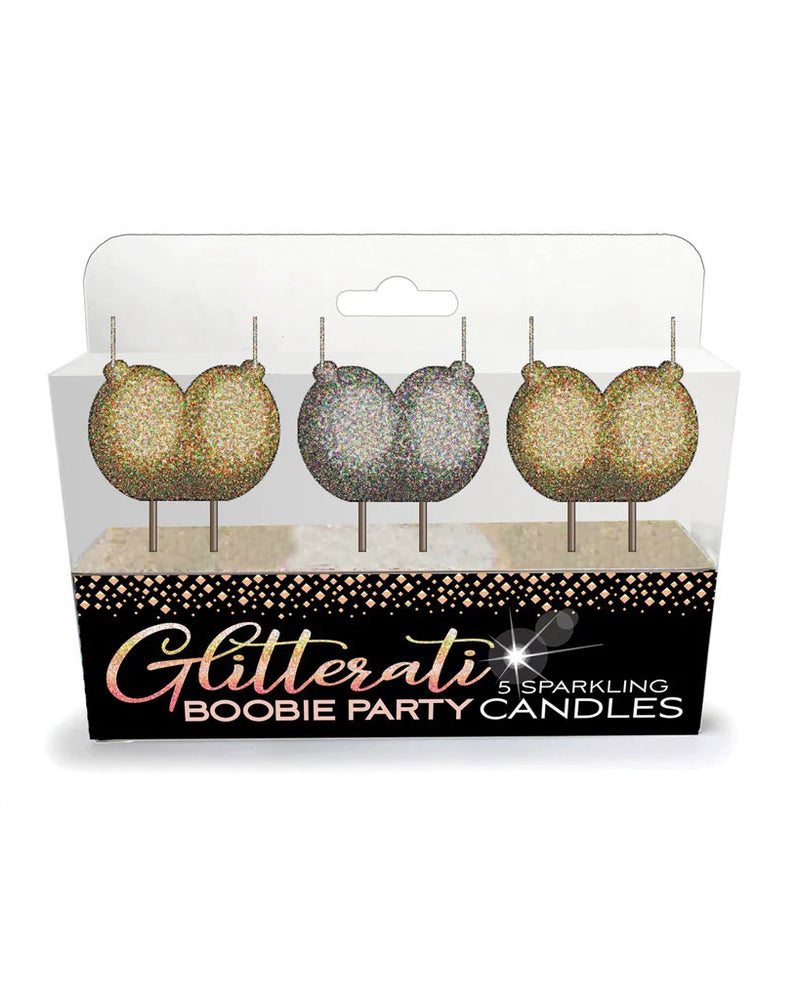 "Glitterati Boobie Candle Set LG-CP1075"