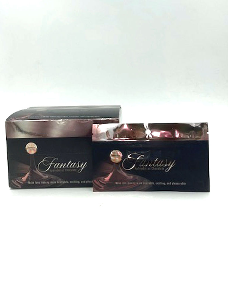 "Fantasy Aphrodisiac Chocolate Male Enhancement - 24 Pack Display CG-FMC1"