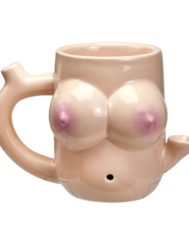 "Boob Mug - Novelty Pipe FC-82440"