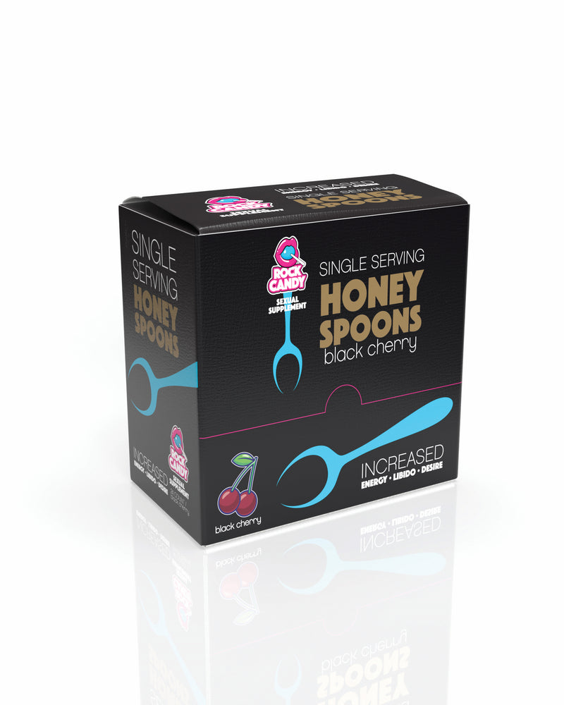 Honey Spoon - Male Sexual Supplement - Black Cherry 24 Ct Display