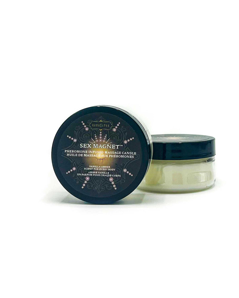 "Sex Magnet Pheromone Massage Candle - Vanilla Amber 1.7 Oz KS12063"