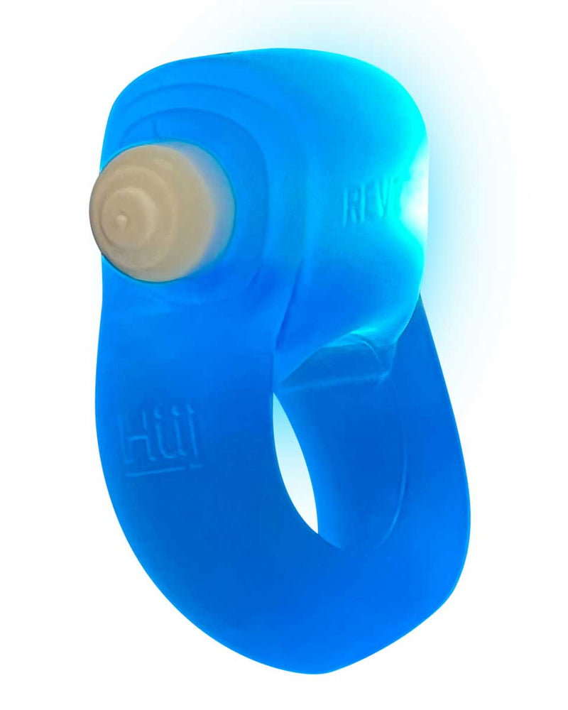 "Glowdick Cockring With Led - Blue Ice OX-3095-BLUICE"