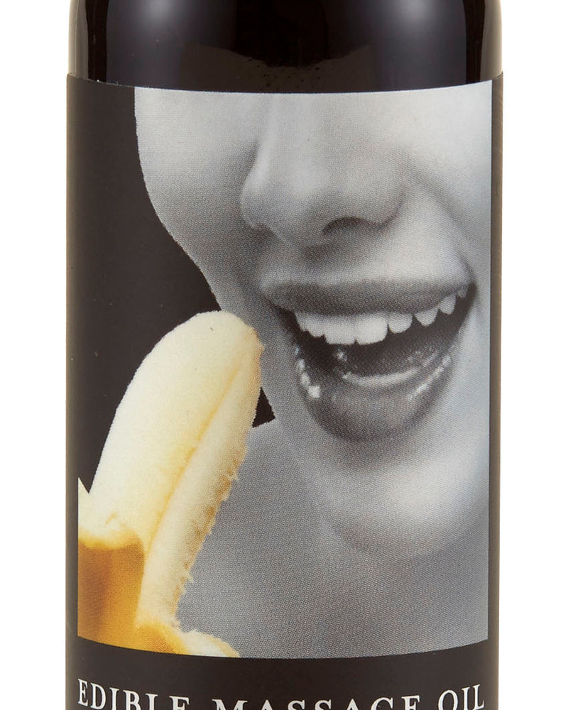 "Edible Massage Oil - Banana - 2 Fl. Oz. EB-MSE210"