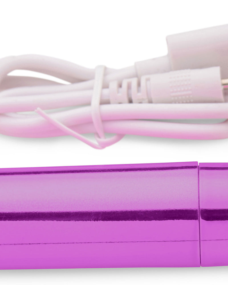 "10x Rechargeable Vibrating Metallic Bullet - Purple BNG-AG656-PUR"