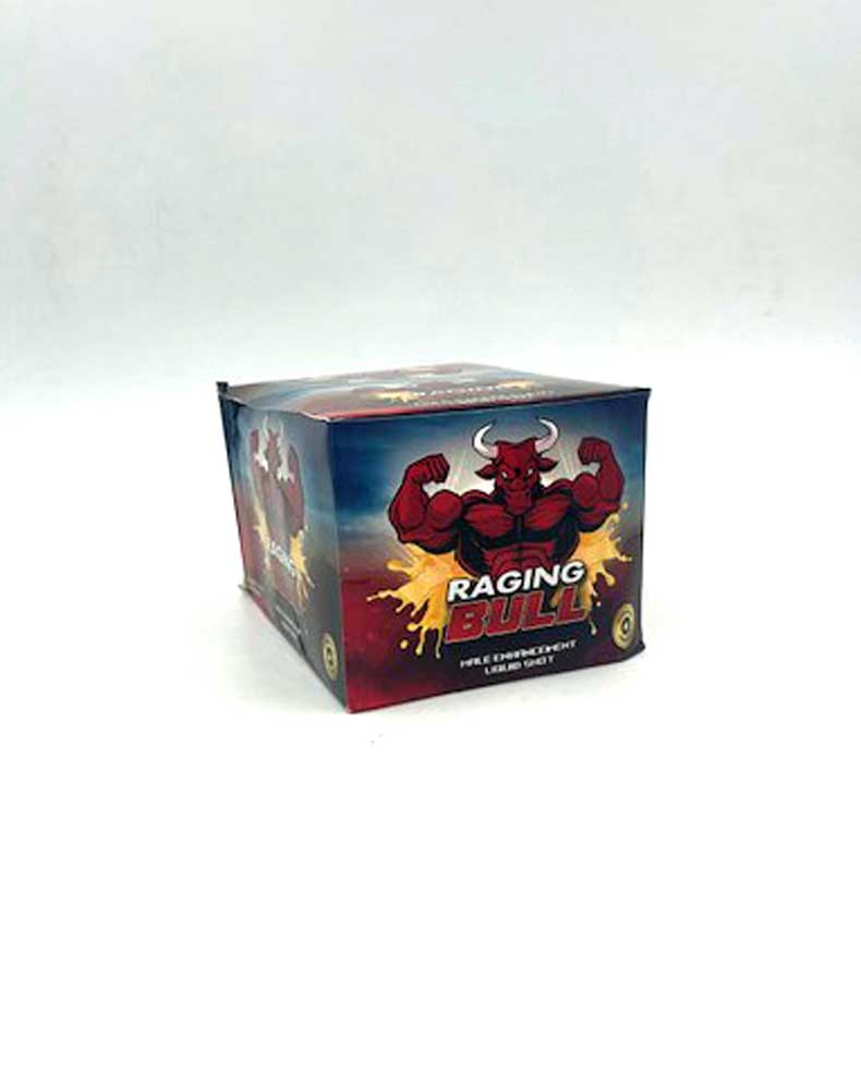 Raging Bull Male Enhancer Liquid Shots 12 Ct Display