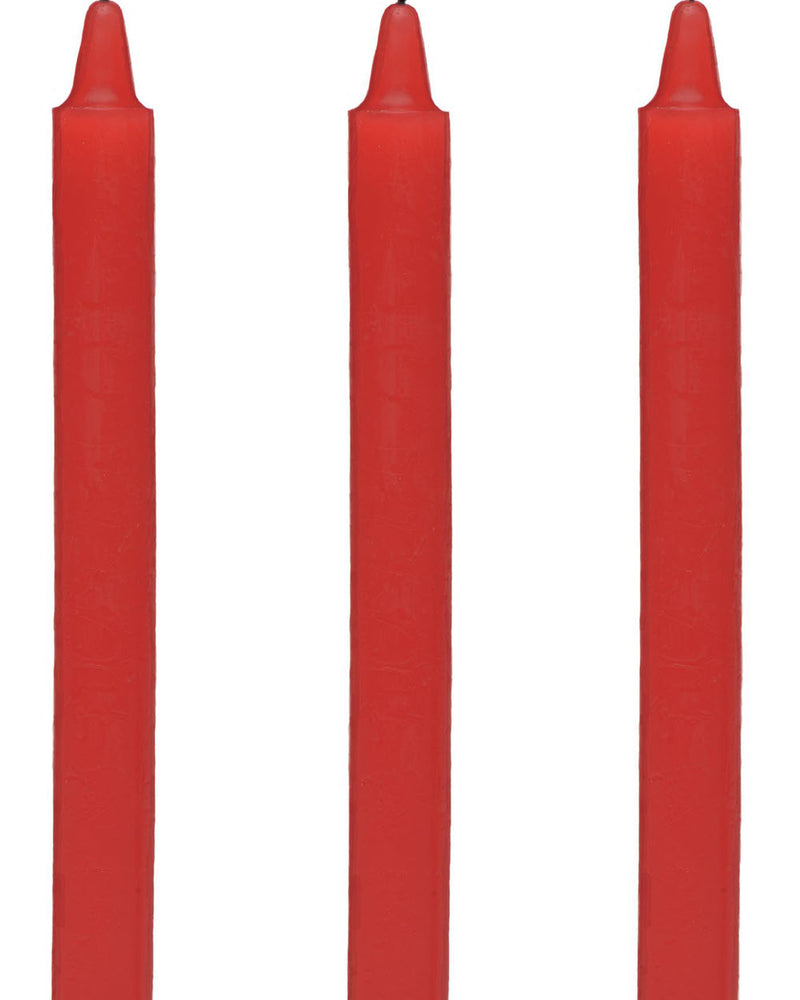 Fetish Drip Candles 3pk - Red