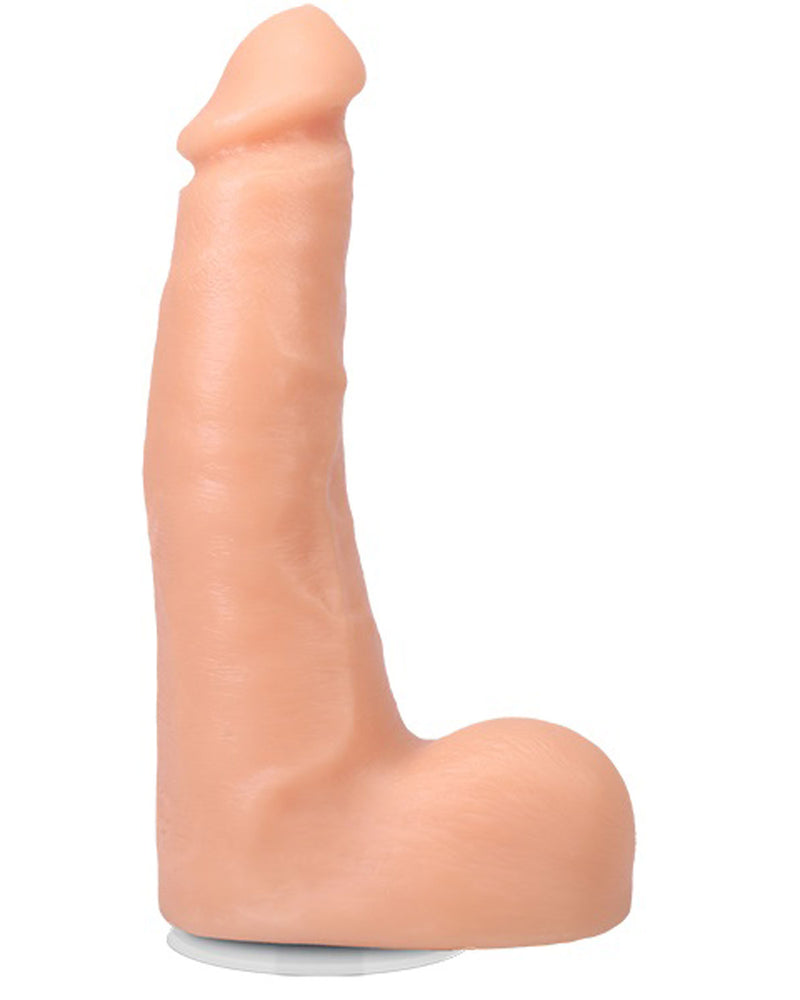 Signature Cocks Maximo Garcia 8.5" Cock - With Removable Vac-U-Lock Suction Cup - Vanilla
