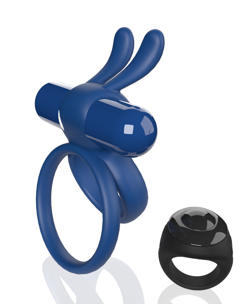 "Screaming O Remote Controlled Ohare XL Vibrating Ring - Blue SO-ARCHARXL-BU"