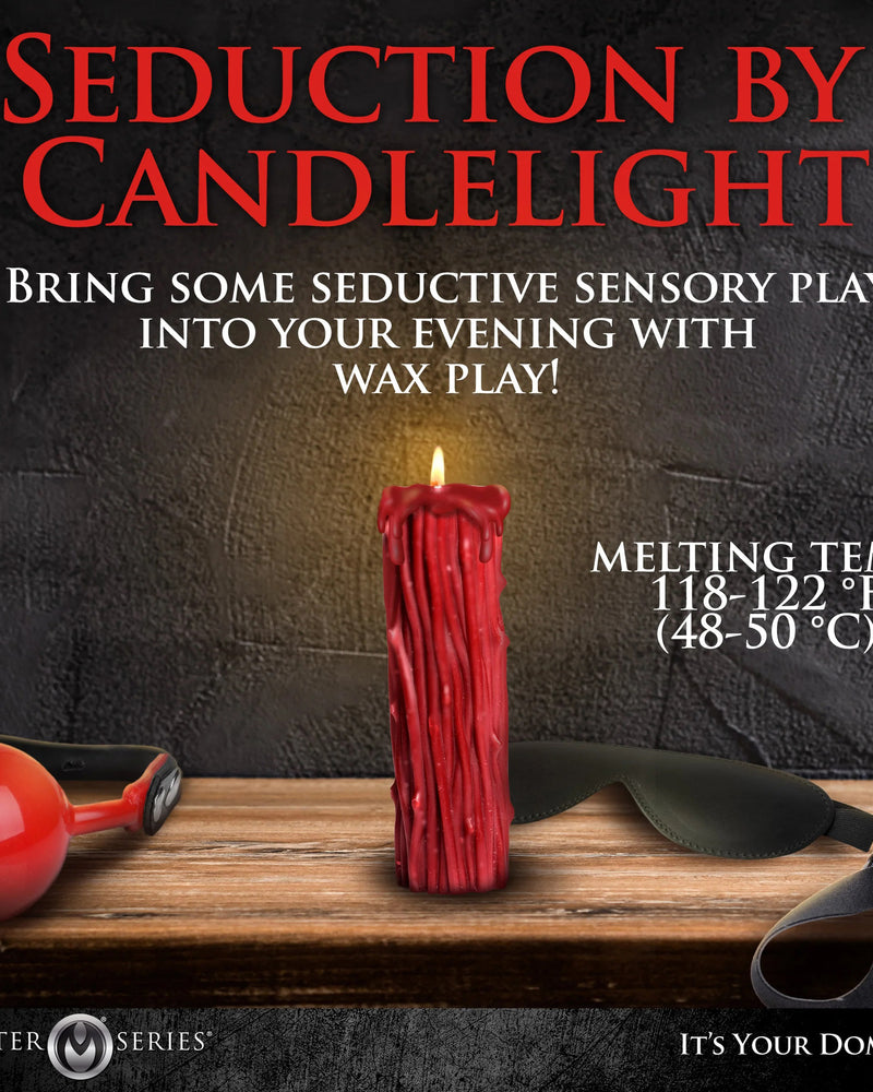 "Thorn Drip Candle - Red MS-AH235"